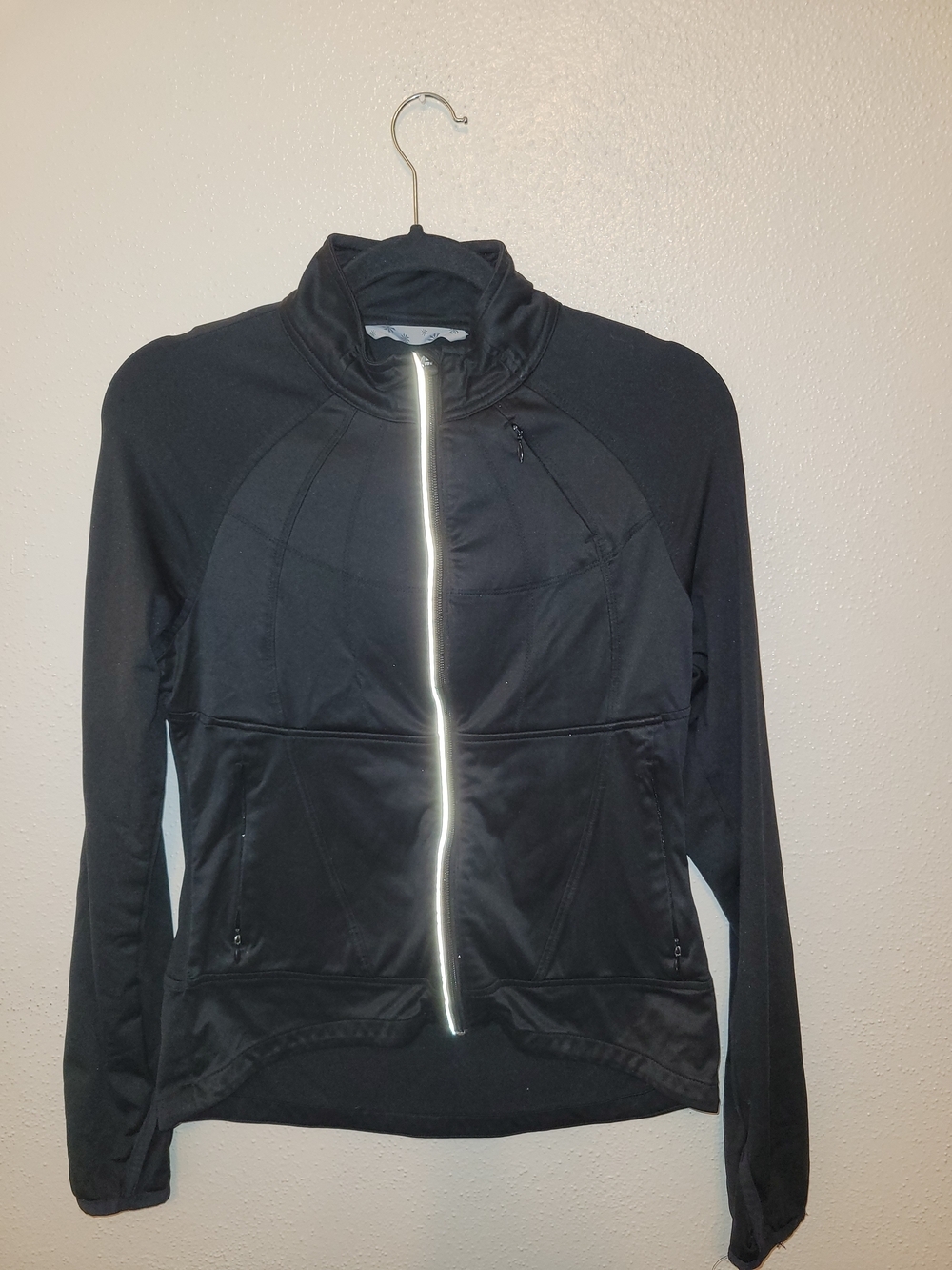 Athleta Twilight Run Jacket Black Small